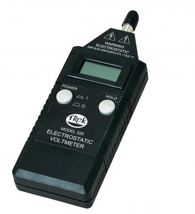 AC Feedback Electrostatic Voltmeter + Analog Output | Model 520-2